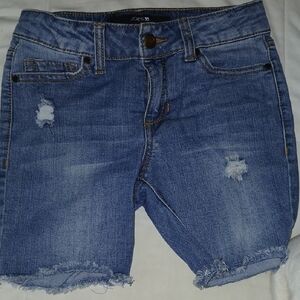 Joe's Jeans Blue Cut-Off Denim Shorts